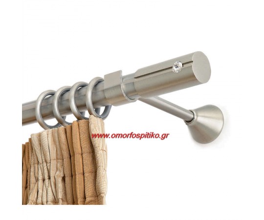 ΚΟΥΡΤΙΝΟΒΕΡΓΑ INOX BIANCO Φ25