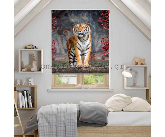 ΡΟΛΕΡ ΕΚΤΥΠΩΣΗ ΜΕ ΣΧΕΔΙΟ ΤΙΓΡΗ ΕΚΡ4060