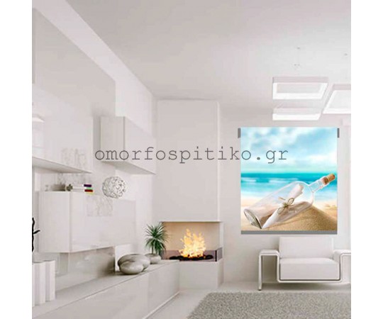 ΡΟΛΕΡ ΕΚΤΥΠΩΣΗ ΜΕ ΣΧΕΔΙΟ ΘΑΛΑΣΣΑ...