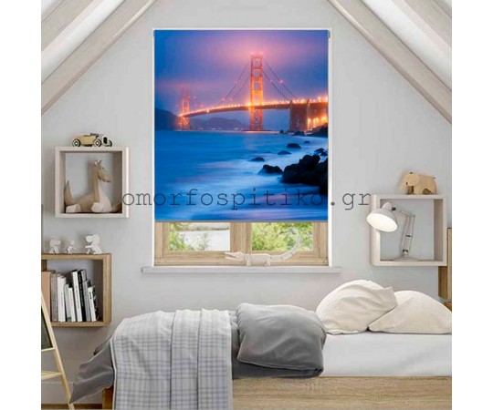 ΡΟΛΕΡ ΕΚΤΥΠΩΣΗ ΜΕ ΣΧΕΔΙΟ ΓΕΦΥΡΑ ΕΚΡ2510