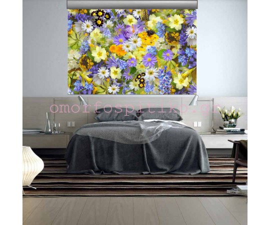 ΡΟΛΕΡ ΕΚΤΥΠΩΣΗ ΜΕ ΛΟΥΛΟΥΔΙΑ  ΕΚΡ98