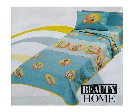 ΚΟΥΒΕΡΛΙ ΠΑΙΔΙΚΟ ΜΠΛΕ ΜΕ ΚΛΟΟΥΝ