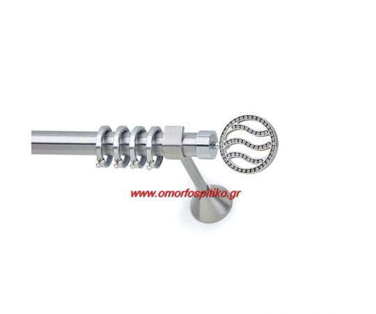 ΚΟΥΡΤΙΝΟΒΕΡΓΑ UNIQUE INOX Φ25
